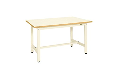 サカエ 作業台 軽量作業台KSタイプ アイボリー色 1200×750×H740mm KS-127PI